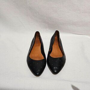 Madewell perforated leather flats Size 9.5